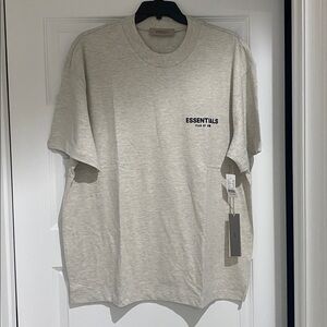 Fear of God Essentials Light Oatmeal Crewneck; Size XL; New with tags